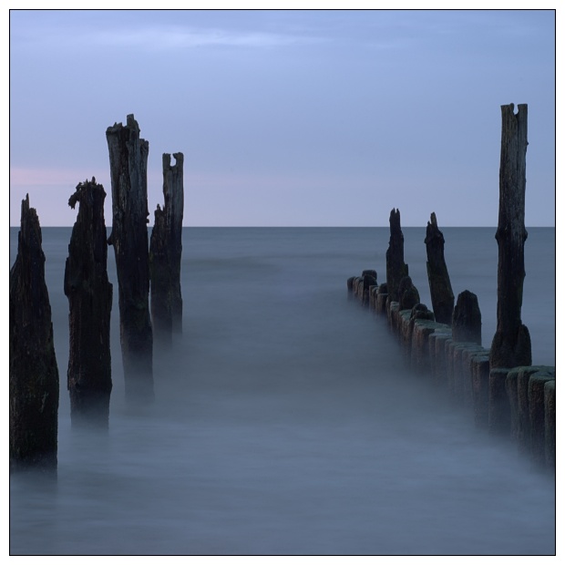 Plaża w Rewalu nocą