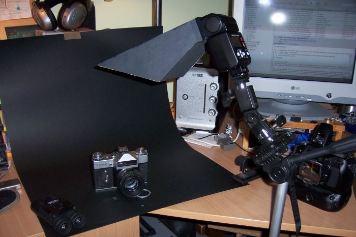 Zenit E na czarnym tle