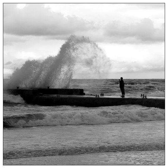 Plaża w Niechorzu podczas sztormu