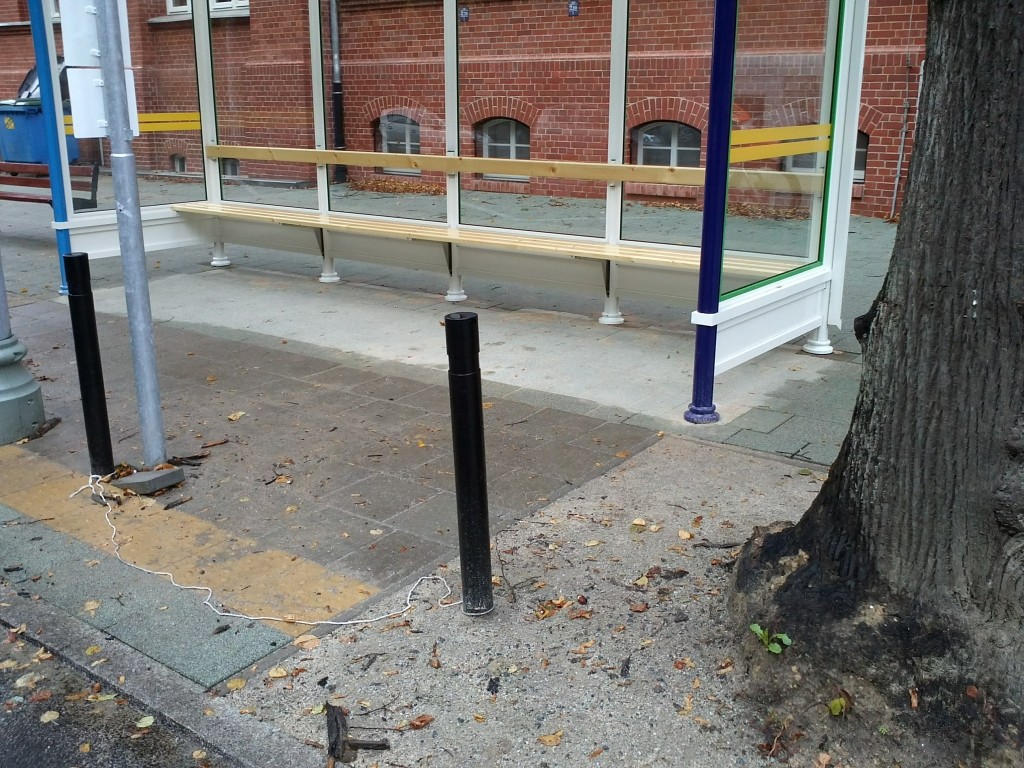 Wiata na przystanku Technopark Pomerania