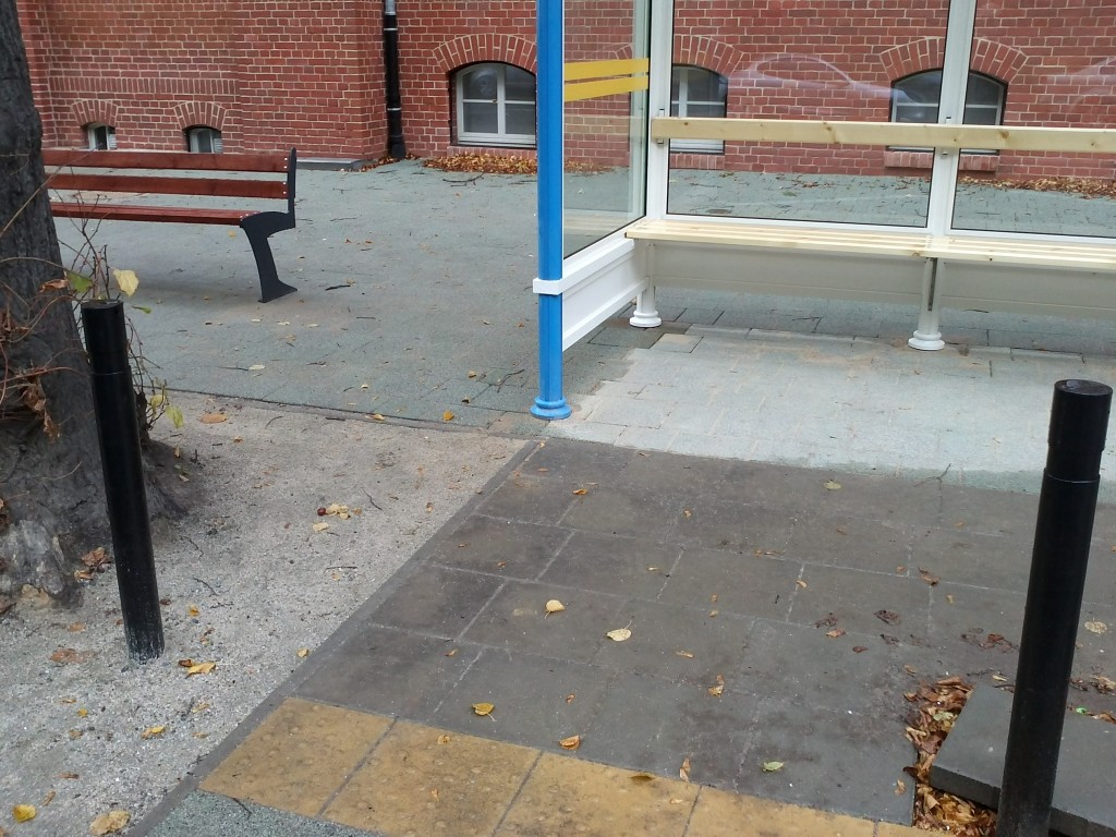 Wiata na przystanku Technopark Pomerania