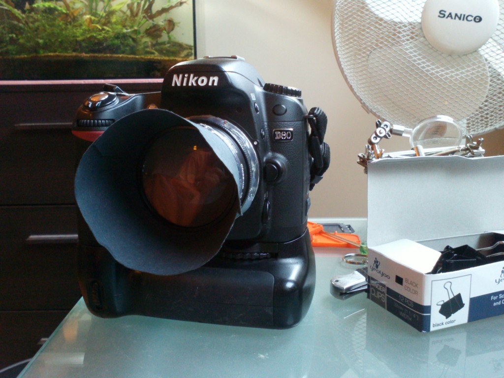 Obiektyw DIY do Nikona