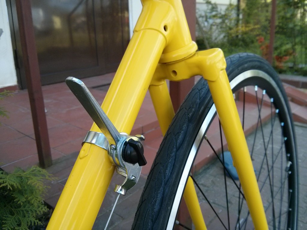 rower szerszeń manetka przerzutki