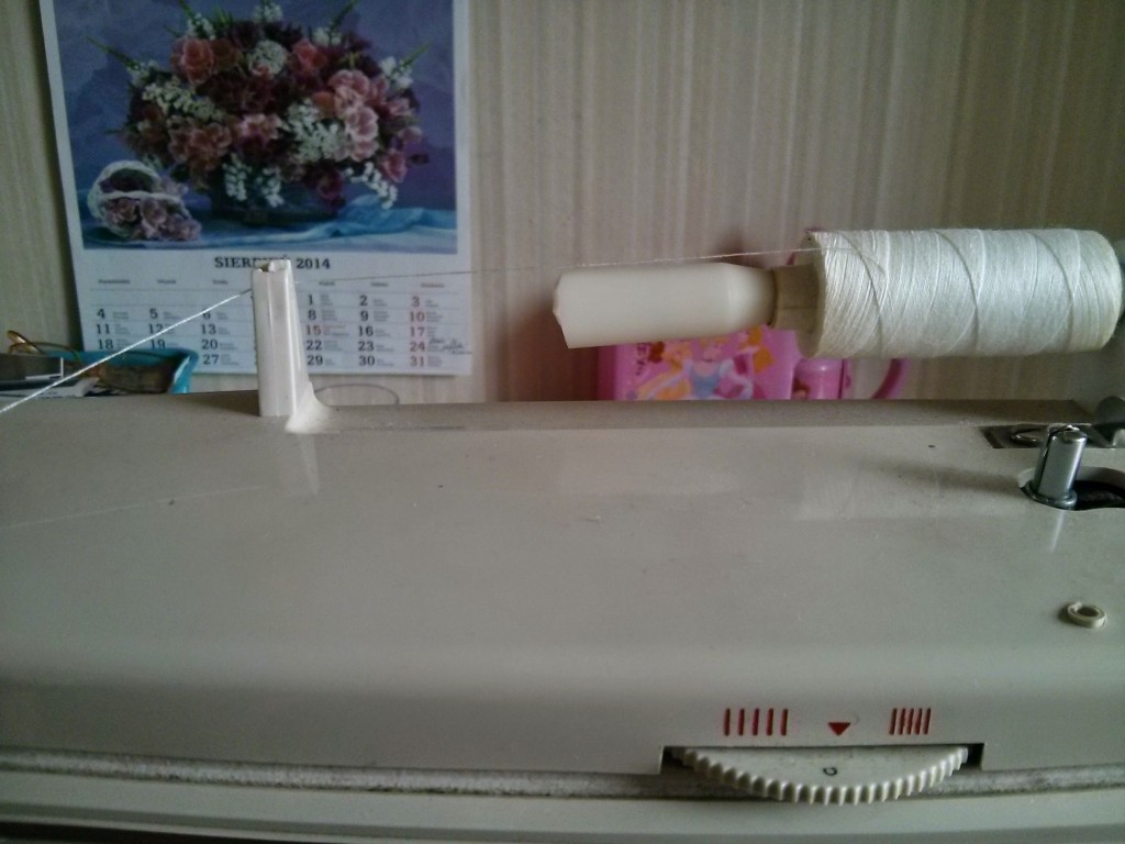 Szpulka na maszynie do szycia