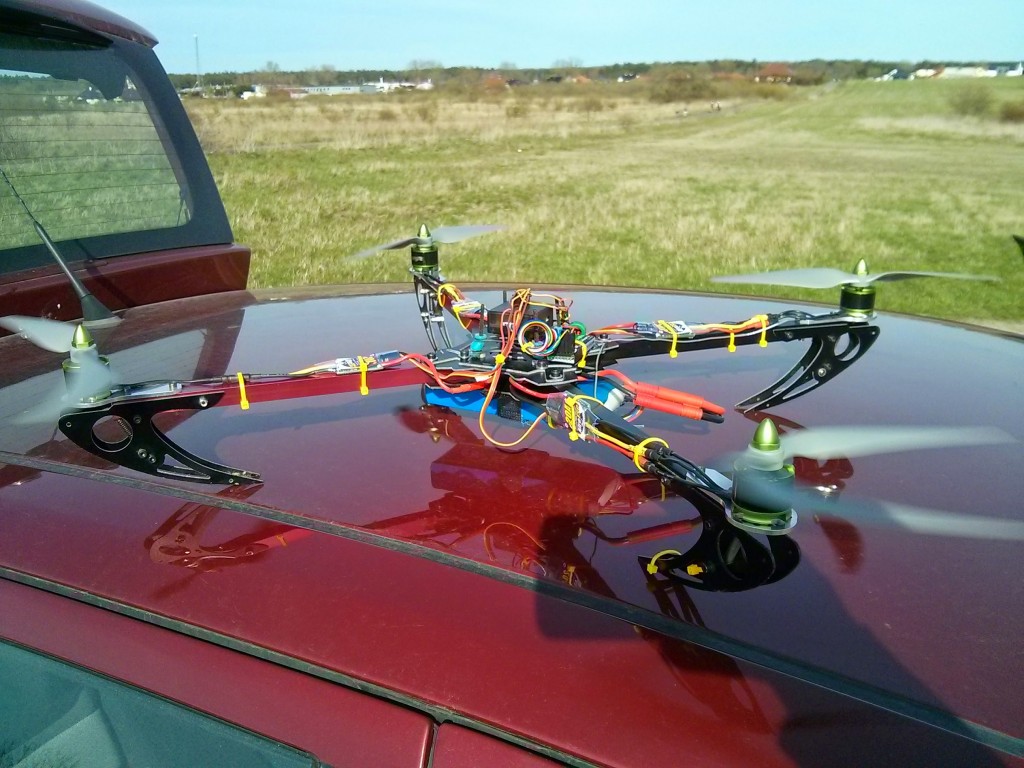 Dron x525 Openpilot CC3D