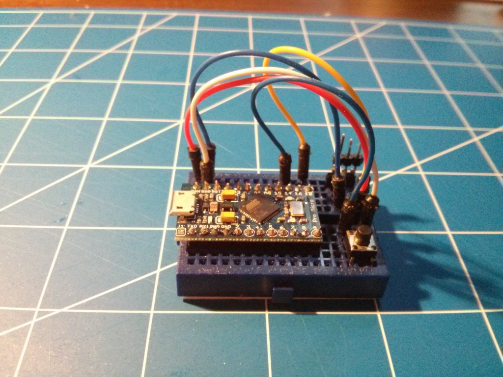 Tester do serw na Arduino Pro Micro
