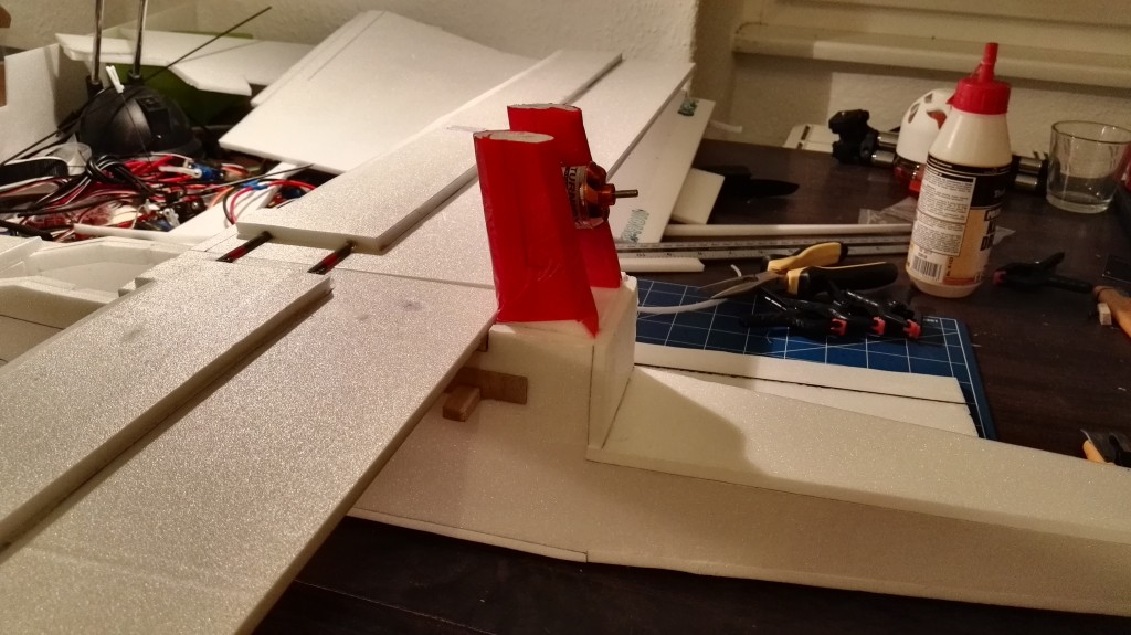 Śmigło pchające na wieży